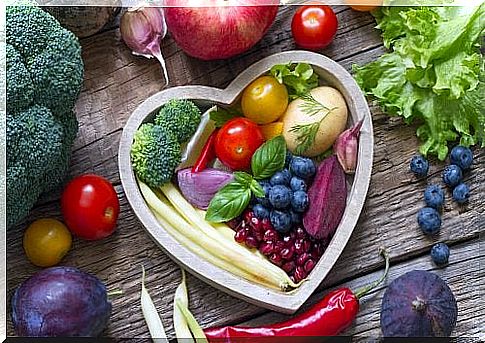 heart shaped vegetables