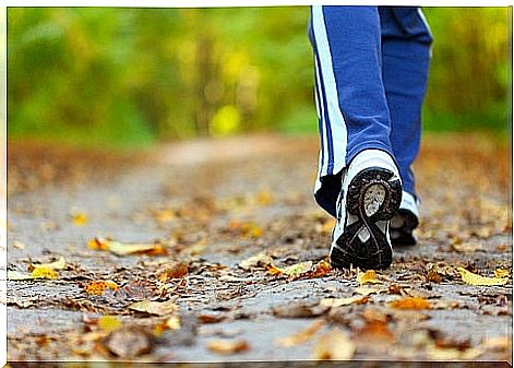 Walking to avoid mental fatigue