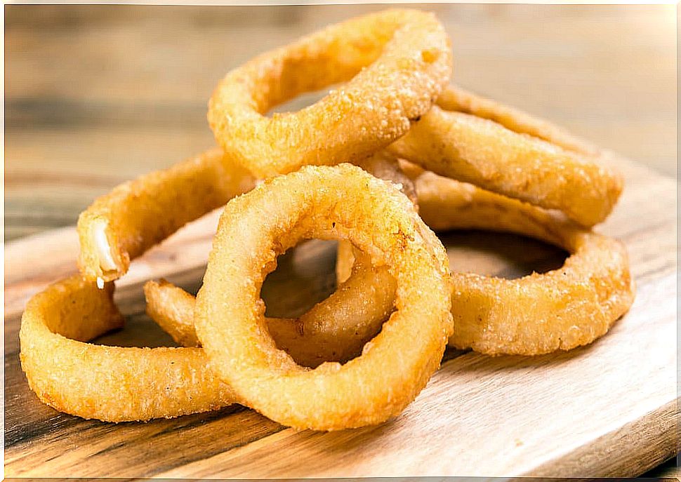 Alternative Recipe Cheeseburger Stuffed Onion Rings