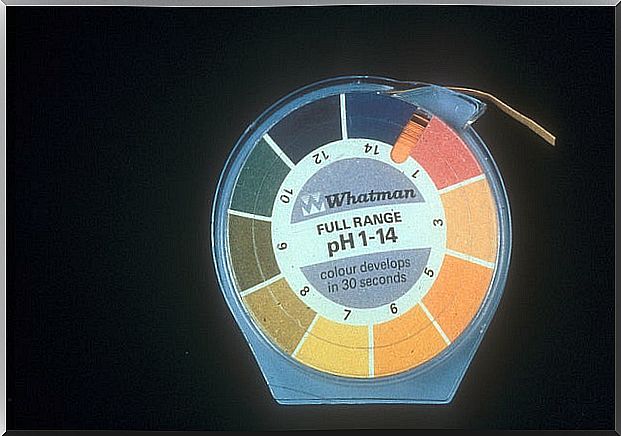 Strips to measure the degree of body acidity