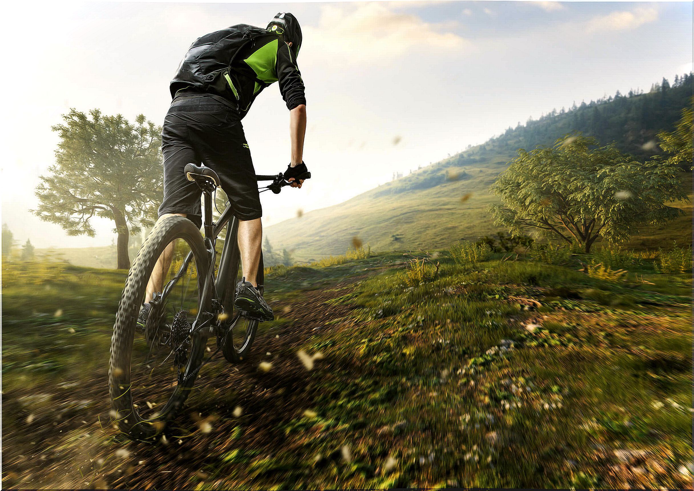 Learn about the benefits of mountain biking