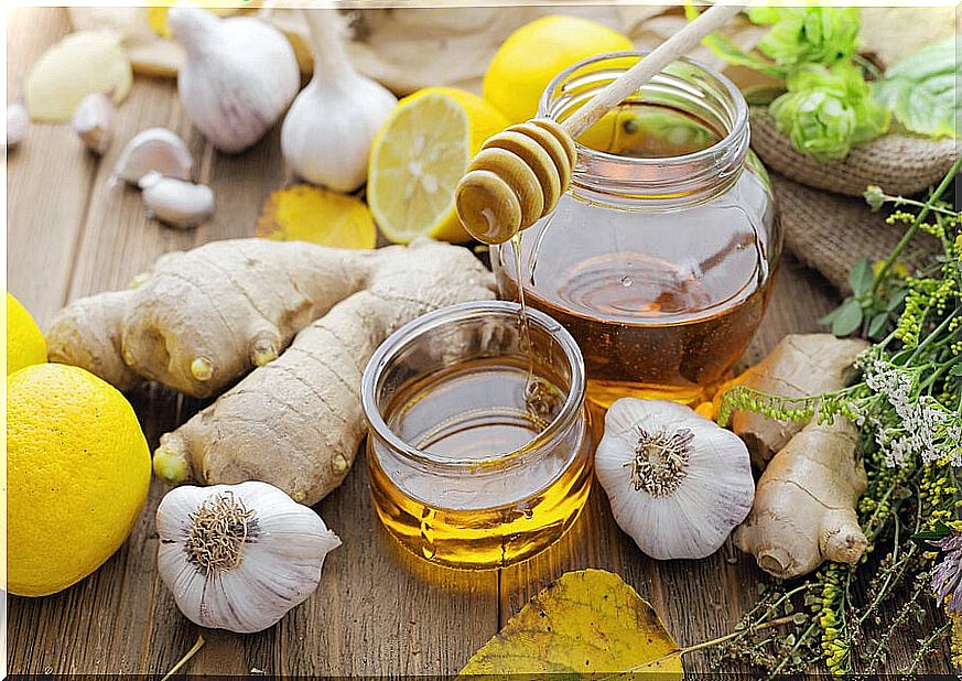 Properties of honey and ginger