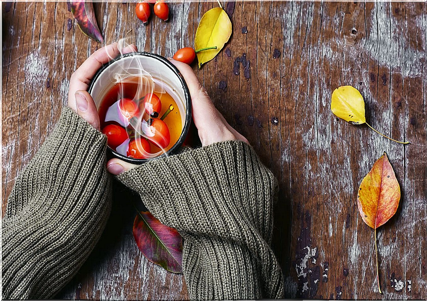 Rose hip infusion